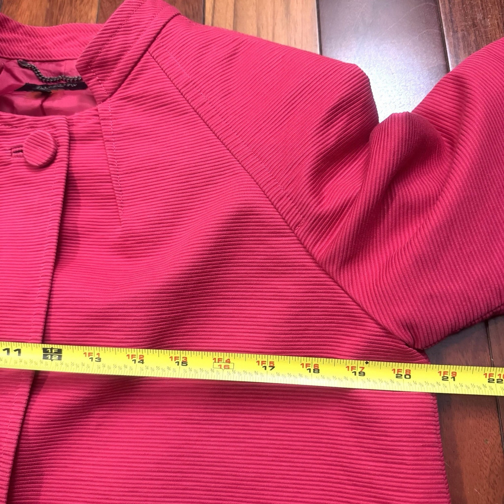 Talbots Single Button Cape Jacket Blazer Size:12 … - image 6